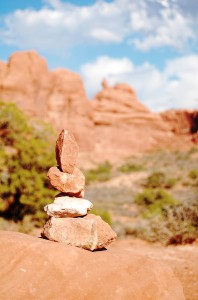 cairn at arches